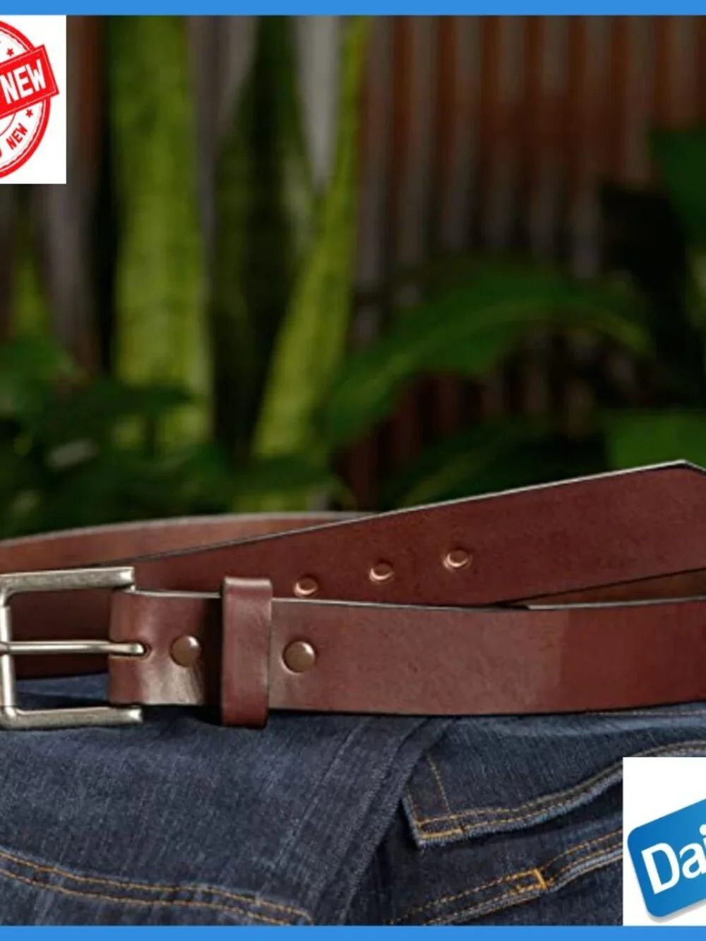 Men's Leather Belt 1.50